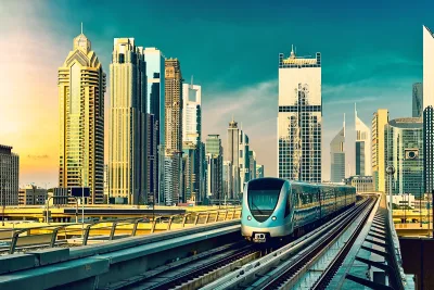 القطار السريع في الامارات يربط بين دبي وأبوظبي: ٣٠ دقيقة فقط!